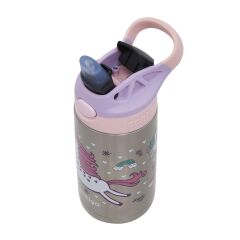 Contigo Gizmo Dragon Çelik Çocuk Suluğu 420ML - Pembe