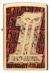 Zippo Harley Davidson Number One Dizayn Çakmak