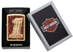 Zippo Harley Davidson Number One Dizayn Çakmak