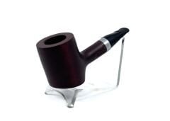 Pipsan 9 mm Filtreli Çift Ağızlıklı Gül Ağacı Okuma Piposu - 3129