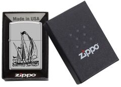 Zippo Turkish Sailing Ship - Türk Yelkenlisi Dizayn Çakmak