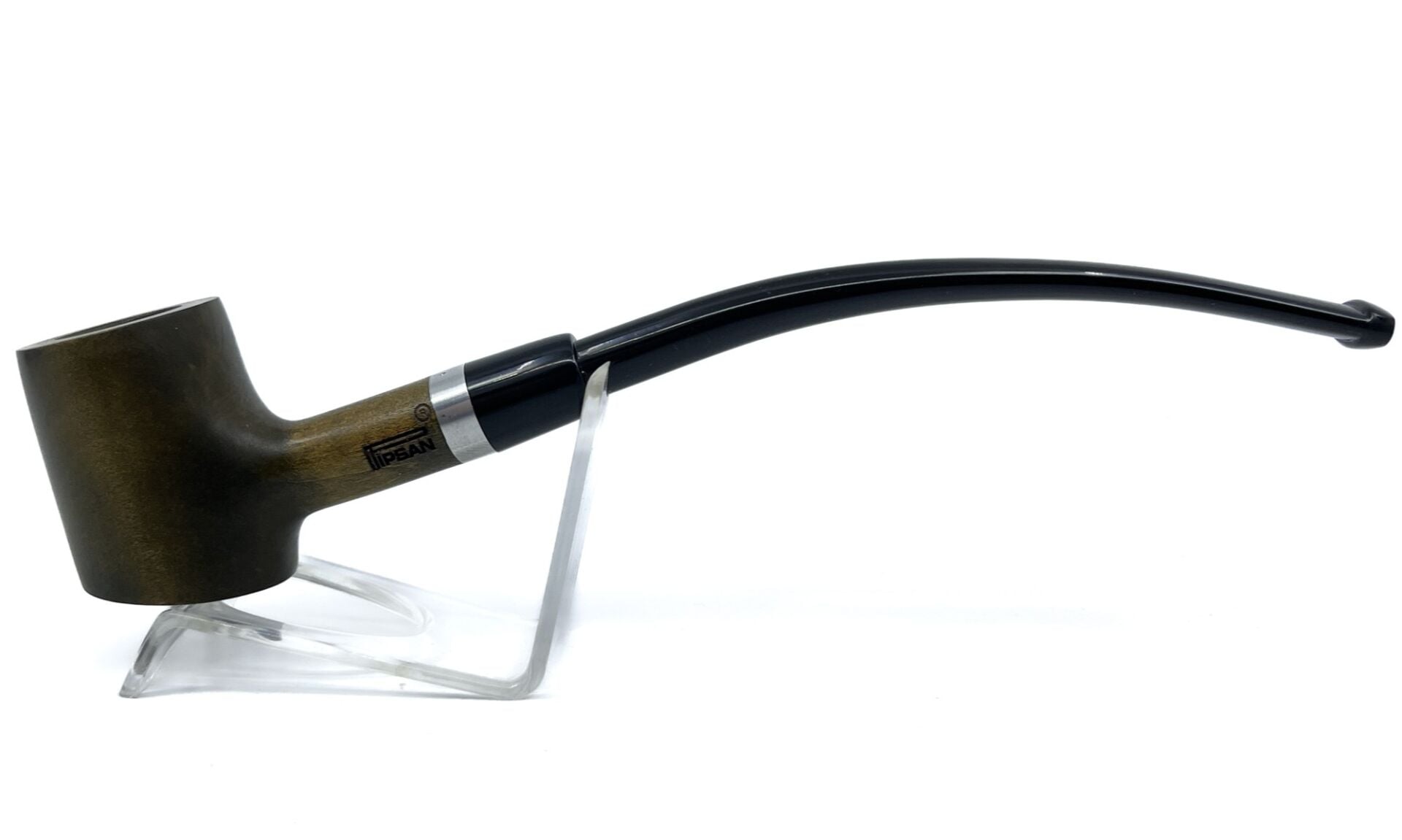 Pipsan 9 mm Filtreli Çift Ağızlıklı Gül Ağacı Okuma Piposu - 3131