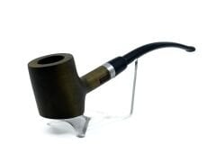 Pipsan 9 mm Filtreli Çift Ağızlıklı Gül Ağacı Okuma Piposu - 3131