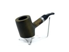 Pipsan 9 mm Filtreli Çift Ağızlıklı Gül Ağacı Okuma Piposu - 3131