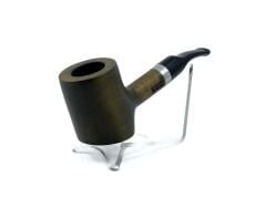 Pipsan 9 mm Filtreli Çift Ağızlıklı Gül Ağacı Okuma Piposu - 3131