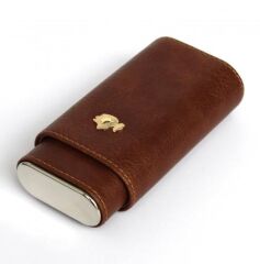 Seyahat Humidor / Puro Saklama Kutusu Kahverengi