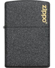 Zippo Classic İron Stone Logo Dizayn Çakmak