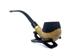 Dapper Churchwarden (Okuma) Piposu 9 mm Filtreli Gül Kökü - Naturel 3766