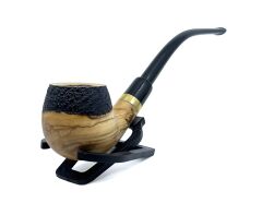 Dapper Churchwarden (Okuma) Piposu 9 mm Filtreli Gül Kökü - Naturel 3766