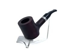 Pipsan Poker Gümüş Renk Bilezik 9mm Filtreli Çift Ağızlıklı Pipo - Vişne