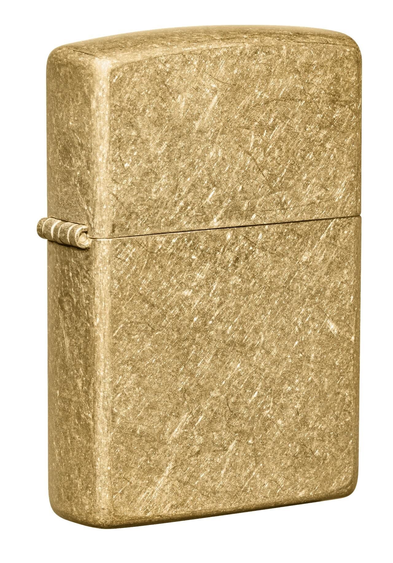 Zippo Regular Tumbled Brass Dizayn Çakmak