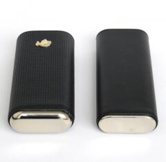 Cohiba Seyahat Humidor / Puro Saklama Kutusu Siyah