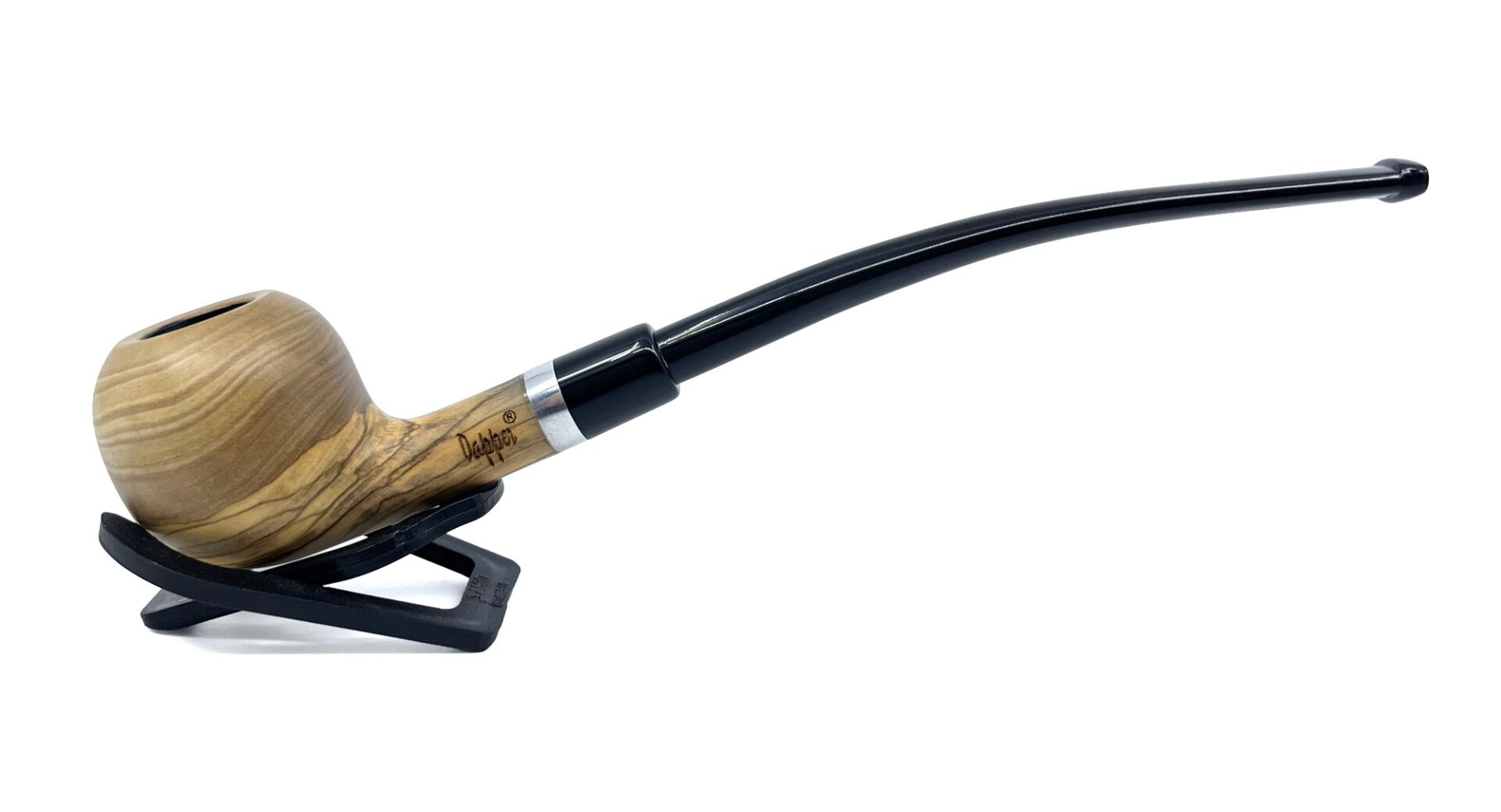 Dapper Churchwarden (Okuma) Piposu 9 mm Filtreli Gül Kökü - Naturel 3769
