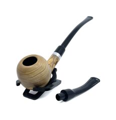 Dapper Churchwarden (Okuma) Piposu 9 mm Filtreli Gül Kökü - Naturel 3769