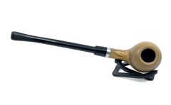Dapper Churchwarden (Okuma) Piposu 9 mm Filtreli Gül Kökü - Naturel 3769