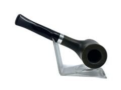 Pipsan Poker Gümüş Renk Bilezik 9mm Filtreli Çift Ağızlıklı Pipo - Yeşil