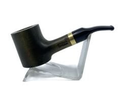 Pipsan Poker Altın Renk Bilezik 9mm Filtreli Çift Ağızlıklı Pipo - Yeşil