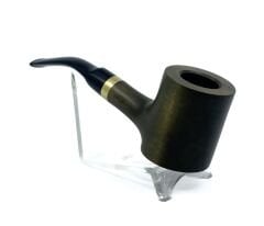 Pipsan Poker Altın Renk Bilezik 9mm Filtreli Çift Ağızlıklı Pipo - Yeşil