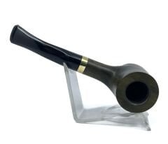 Pipsan Poker Altın Renk Bilezik 9mm Filtreli Çift Ağızlıklı Pipo - Yeşil