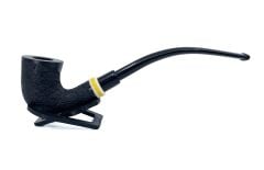 Dapper Churchwarden (Okuma) Piposu 9 mm Filtreli Gül Kökü - Siyah 3765