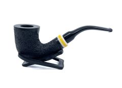 Dapper Churchwarden (Okuma) Piposu 9 mm Filtreli Gül Kökü - Siyah 3765