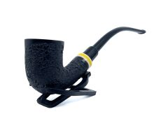 Dapper Churchwarden (Okuma) Piposu 9 mm Filtreli Gül Kökü - Siyah 3765