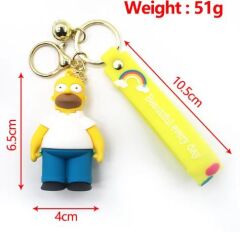 Homer Simpson Figür Anahtarlık