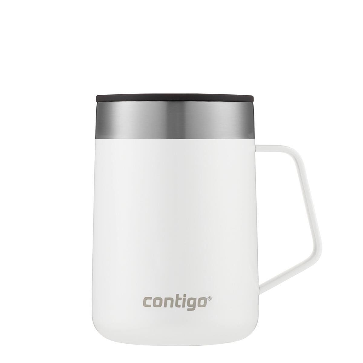 Contigo Streeterville Vakumlu Masa Kupası 420ml - Beyaz