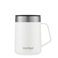 Contigo Streeterville Vakumlu Masa Kupası 420ml - Beyaz