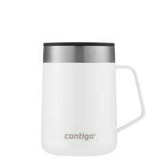 Contigo Streeterville Vakumlu Masa Kupası 420ml - Beyaz