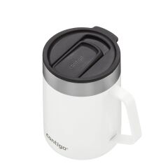 Contigo Streeterville Vakumlu Masa Kupası 420ml - Beyaz