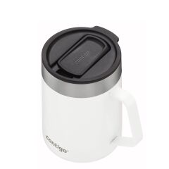 Contigo Streeterville Vakumlu Masa Kupası 420ml - Beyaz