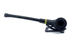 Dapper Churchwarden (Okuma) Piposu 9 mm Filtreli Gül Kökü - Siyah 3768