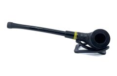 Dapper Churchwarden (Okuma) Piposu 9 mm Filtreli Gül Kökü - Siyah 3768