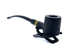 Dapper Churchwarden (Okuma) Piposu 9 mm Filtreli Gül Kökü - Siyah 3768