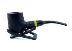 Dapper Churchwarden (Okuma) Piposu 9 mm Filtreli Gül Kökü - Siyah 3768