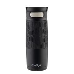 Contigo Metra Vakumlu Termos Matara Tek El Çevir İç 470ml - Siyah