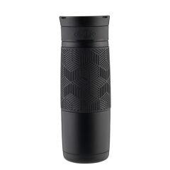 Contigo Metra Vakumlu Termos Matara Tek El Çevir İç 470ml - Siyah