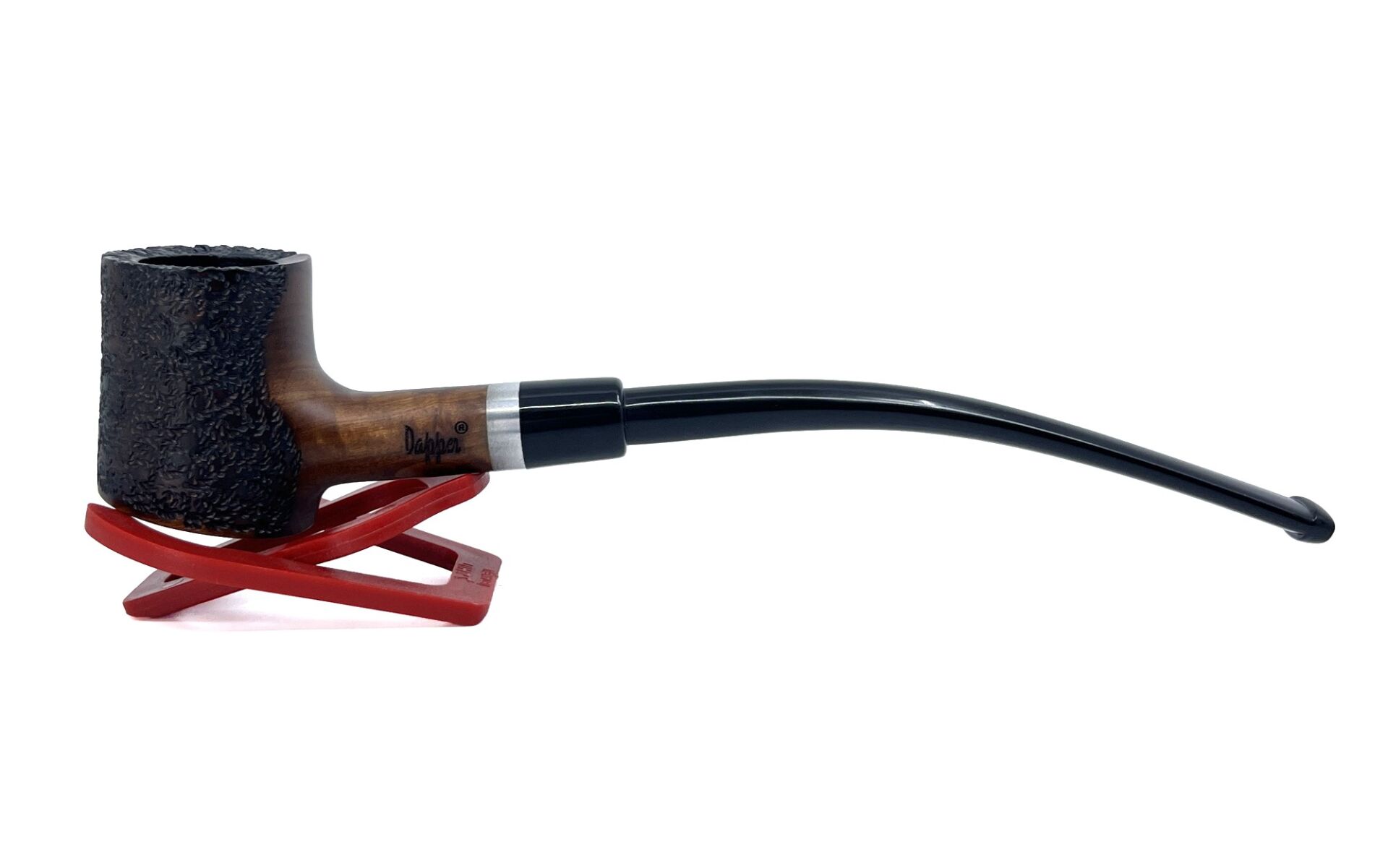 Dapper Churchwarden (Okuma) Piposu 9 mm Filtreli Gül Kökü - Kahverengi 3767