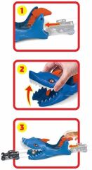 Hot Wheels HW City Nemesis Launcher - Vahşi Fırlatıcılar Köpekbalığı
