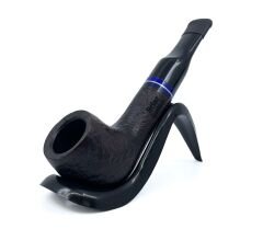 Pipsan İşlemeli El Yapımı Gül Kökü (Briar) Mini Pipo 9mm Filtreli - Model No: 15