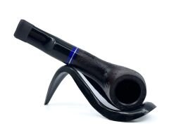 Pipsan İşlemeli El Yapımı Gül Kökü (Briar) Mini Pipo 9mm Filtreli - Model No: 15