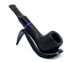 Pipsan İşlemeli El Yapımı Gül Kökü (Briar) Mini Pipo 9mm Filtreli - Model No: 15