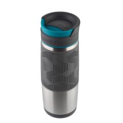 Contigo Metra Vakumlu Termos Matara Tek El Çevir İç 470ml - Gri