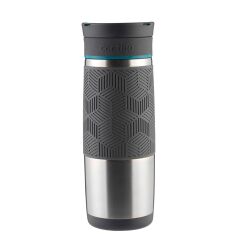 Contigo Metra Vakumlu Termos Matara Tek El Çevir İç 470ml - Gri