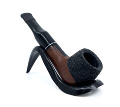 Pipsan İşlemeli El Yapımı Gül Kökü (Briar) Mini Pipo 9mm Filtreli - Model No: 16