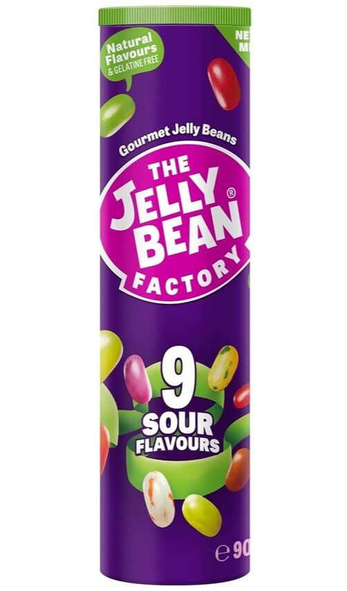 The Jelly Bean Factory 9 Sour Flavours Karışık Aromalı Şekerleme 90 g