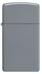 Zippo Slim Flat Grey - Gri Dizayn Çakmak