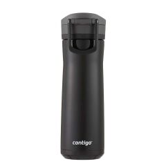 Contigo Jackson Chill 2.0 Çelik Tek El Bas İç Kilitli Su Matarası 590ml - Siyah