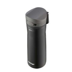 Contigo Jackson Chill 2.0 Çelik Tek El Bas İç Kilitli Su Matarası 590ml - Siyah